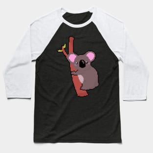 Koala Dream: Pixel Art Koala Design for Fashionable Attire Baseball T-Shirt